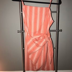 Spaghetti Strap Side-Tie Dress